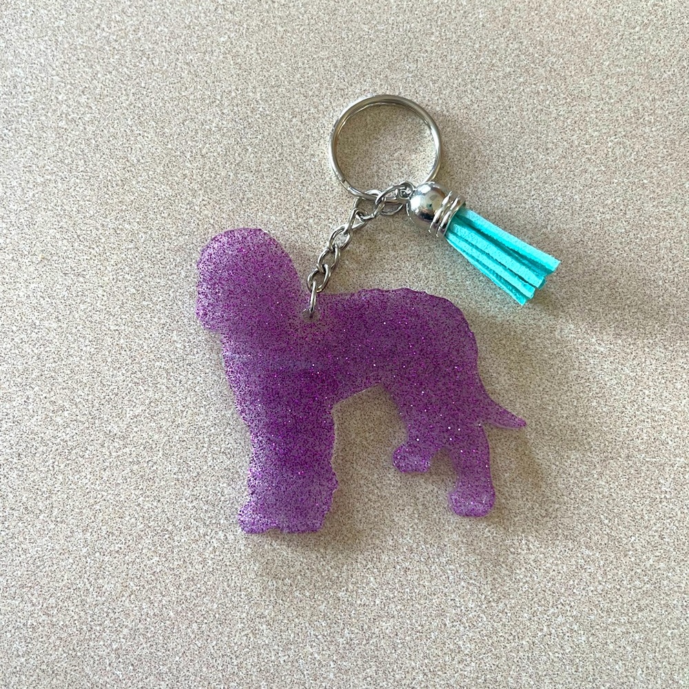 **SPECIAL DEAL** Handmade Labradoodle Keychain -Please read description
